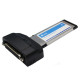 NETmate NM-ECS2400 시리얼 2포트 PCMCIA Express 카드(SUN)