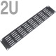 NETmate CYPV-2U(Black) 허브랙 통풍식 블랭크 판넬(2U/블랙)