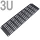 NETmate CYPV-3U(Black) 허브랙 통풍식 블랭크 판넬(3U/블랙)