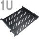 NETmate CYSS-1UD14(Black) 허브랙 슬라이딩 선반(블랙)