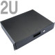 NETmate CYSD-2U(Black) 허브랙 2U 보안 서랍장(블랙)