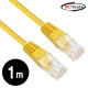 NETmate NMC-U501Y CAT.5E UTP 다이렉트 케이블(옐로우) 1m