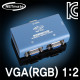 NETmate NM-R21 VGA(RGB) 1:2 모니터 분배기(250MHz)