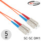NETmate NM-SS205MZ 광점퍼코드 SC-SC-2C-멀티모드 5m