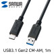 SANWA KU31-CA10 USB3.1 Gen2 CM-AM 케이블 1m