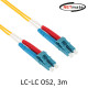 NETmate NM-LL203SZ 광점퍼코드 LC-LC-2C-싱글모드 3m