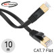NETmate NMC-UF7100S CAT.7 STP 다이렉트 FLAT 케이블 10m