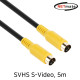 NETmate NMA-SS050MB SVHS S-Video 케이블 5m