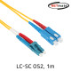 NETmate NM-LS201SZ 광점퍼코드 LC-SC-2C-싱글모드 1m