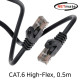 NETmate NM-FC6005 CAT.6 UTP High-Flex 랜 케이블 0.5m