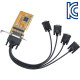 NETmate SER5056A 4포트 PCI 시리얼카드(SUN)(슬림PC겸용)