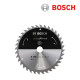 보쉬 165mm 36T Standard 목재용 충전 원형톱날(1개입/2608837686)
