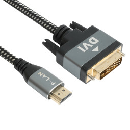 파워랜 HDMI to DVI 고급형 메탈 2m PL-HD-020S