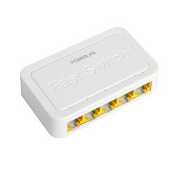 파워랜 5PORT 10/100 스위칭 허브 PL-SH005