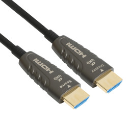 파워랜 HDMI 2.0 AOC 광케이블 50m PL-HAOC2050