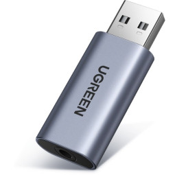 유그린 USB to 4극 3.5mm 스테레오 Audio 컨버터 U-80864