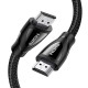 유그린 8K HDMI 2.1 블랙메쉬 케이블 5M U-80405