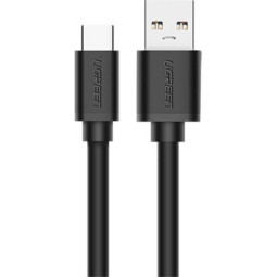 유그린 USB 3.0 C타입 케이블 Gen1 PD 60W 블랙 1m U-20882