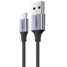 유그린 USB 2.0 A to C 타입 고속 충전 케이블 블랙 2m U-60128