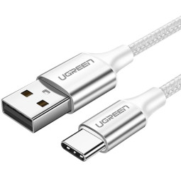 유그린 USB 2.0 A to C 타입 고속 충전 케이블 화이트 2m U-60133