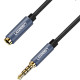 유그린 4극 3.5mm 스트레오 AUX 연장선 0.5m U-40672
