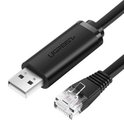 유그린 USB2.0 to RS232 (RJ-45) 시리얼 컨버터 (FTDI) 1.5m U-50773