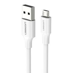 유그린 USB 2.0 마이크로 5핀 케이블 화이트 1m U-60141