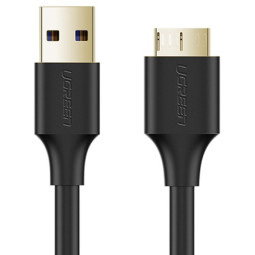 유그린 USB 3.0 A to 마이크로B 외장하드 연결 케이블 1m U-10841