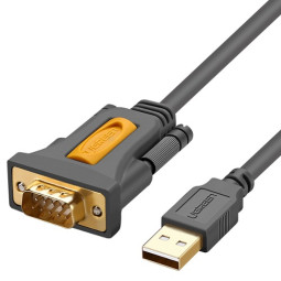 유그린 USB 2.0 to RS232 시리얼 컨버터(Prolific/3m) U-20223