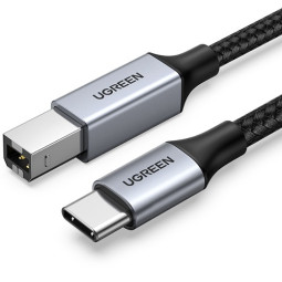 유그린 USB 2.0 C to B 프린터 DAC 미디 케이블 1m U-80805