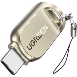 유그린 USB 3.0 C타입 TF, Micro SD 카드 리더기 U-80124