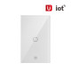 유아이오티 UIOT-SW10S 홈IOT 1구 스마트 벽스위치 조명등 형광등 무선원격제어 Zigbee방식