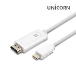 유니콘 TM-MHL7000C C타입 to HDMI 미러링 MHL 유선케이블
