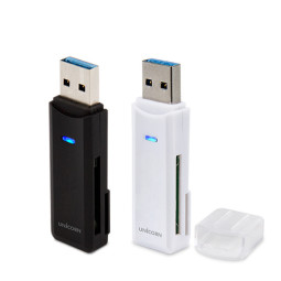 유니콘 XC-700A 화이트 USB3.0 카드리더기