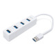 유니콘 RH-T40 4포트 USB3.0 무전원 USB허브 A타입
