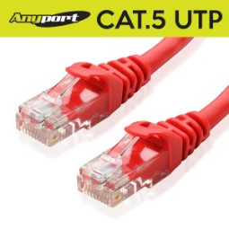 AP-CAT.5E UTP 4Pair 케이블 빨강 20M