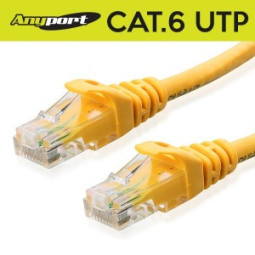 AP-CAT.6 UTP 4Pair 케이블 노랑 3M