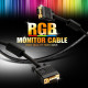 LD-RGB M/F 연장 케이블 3+6 1.8M