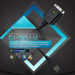 CI-201U 1Port USB RS-232 Multi-Port (Cable Type)