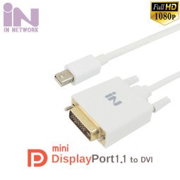 D_IN-미니디스플레이포트1.1a TO DVI케이블 2M