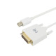 미니 디스플레이포트 1.1a TO DVI 케이블 3M