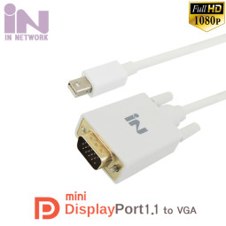 D_IN-미니디스플레이포트1.1a TO VGA케이블 2M