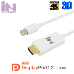 D_IN-미니디스플레이포트1.2 TO HDMI케이블5M