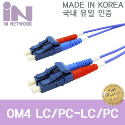 D_IN-광점퍼코드 OM4 LC-SC멀티 2C 15M
