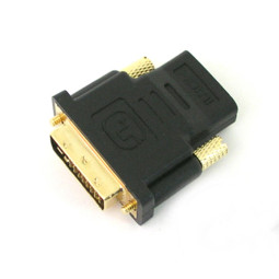 DVI 젠더 (HDMI 암/ DVI 수)