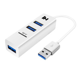 USB 2.0 3포트+T-FLASH 허브 블랙