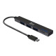 TYPE-C TO USB 3.0 3포트+MICRO SD 겸용 허브