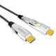 배관용 매쉬 하이브리드 HDMI TO HDMI2.0V AOC 광 케이블