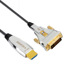 배관용 매쉬 DVI TO HDMI 2.0V 광 20M