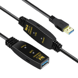 USB 3.0 연장 리피터 10M 무전원(아답터별매)